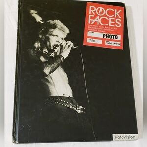 Rock Faces Book- Music Photography